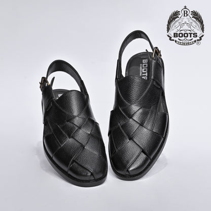 Handcrafted Leather Peshawari Chappal