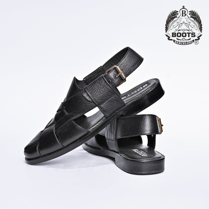 Handcrafted Leather Peshawari Chappal