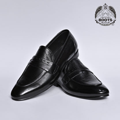 Men’s Pure Leather Formal Shoes - Classic Buckle-Free